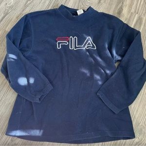 FILA Navy Fleece